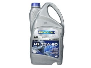 Transmisinė alyva Ravenol LS 75W90, 4L kaina ir informacija | Variklinės alyvos | pigu.lt