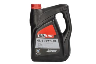 Transmisinė alyva Revline GL-5 75W140, 5L kaina ir informacija | Variklinės alyvos | pigu.lt