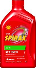 Transmisinė alyva Shell Spirax S2 A 80W90, 1L цена и информация | Моторные масла | pigu.lt