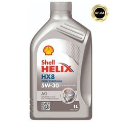 Variklio alyva Shell Helix Professional HX8 AG 5W30, 1L kaina ir informacija | Shell Autoprekės | pigu.lt