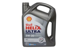 Variklio alyva Shell Helix Ultra Professional AG 5W30, 4L kaina ir informacija | Variklinės alyvos | pigu.lt