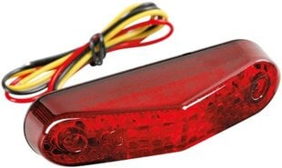 Motociklo galinis žibintas 9 led, 12V kaina ir informacija | Moto reikmenys | pigu.lt