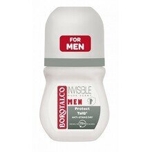 Rutulinis dezodorantas vyrams Borotalco Men Invisible Dry Deo Roll On, 50 ml kaina ir informacija | Dezodorantai | pigu.lt