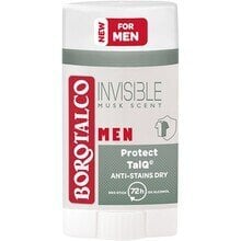 Pieštukinis dezodorantas vyrams Borotalco Solid Men Invisible Dry, 40 ml kaina ir informacija | Dezodorantai | pigu.lt