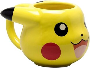 Pokemon - Pikachu Mug 3D 460 ml kaina ir informacija | Žaidėjų atributika | pigu.lt