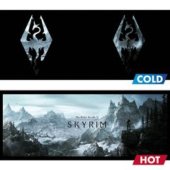 Skyrim Mug heatchange 320ml Dragon Symbol kaina ir informacija | Žaidėjų atributika | pigu.lt