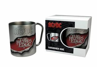 AC/DC Mug carabiner Razors Edge kaina ir informacija | Žaidėjų atributika | pigu.lt