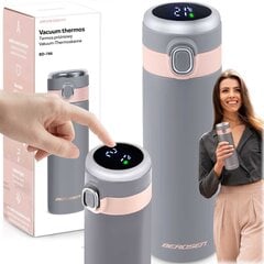 Vakuuminis termosas 450 ml BD-786 pilkas цена и информация | Термосы, термокружки | pigu.lt