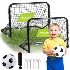 Futbolo vartai – 2 rinkinys – 60 x 45 x 25 cm NS-461 kaina ir informacija | Futbolo vartai ir tinklai | pigu.lt