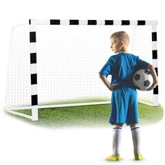 Futbolo vartai 180 x 120 x 60 cm NS-464 nespalvoti kaina ir informacija | Futbolo vartai ir tinklai | pigu.lt