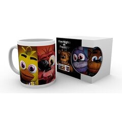 Five Nights at Freddy's Mug 320 ml Faces kaina ir informacija | Žaidėjų atributika | pigu.lt