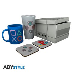 PlayStation Pck Glass XXL + Mug + 2 Coasters "Classic" kaina ir informacija | Žaidėjų atributika | pigu.lt