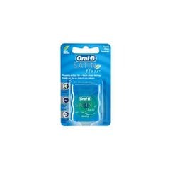 Dantų siūlas Oral-B Satin, 25 m kaina ir informacija | Dantų šepetėliai, pastos | pigu.lt