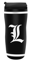 Death Note Travel mug "L" kaina ir informacija | Žaidėjų atributika | pigu.lt