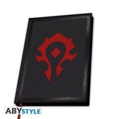 World of Warcraft A5 Notebook "Horde" kaina ir informacija | Žaidėjų atributika | pigu.lt