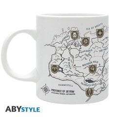 Skyrim Mug 320 ml Map kaina ir informacija | Žaidėjų atributika | pigu.lt