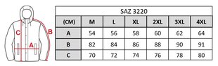 Striukė vyrams Saz 3220 kaina ir informacija | Vyriškos striukės | pigu.lt