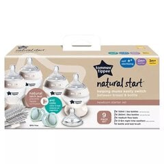 Buteliukų rinkinys Tommee Tippee Natural Start 227324, 0+ mėn, 6X260 ml kaina ir informacija | Buteliukai kūdikiams ir jų priedai | pigu.lt