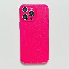 Dėklas iPhone, Super mielas Vibrant Neon Glitter Shiny Bling Sparkly Glossy Girly Dėklas, Smūgiams atsparus plonas fotoaparato apsauginis dėklas iPhone,Rožinė kaina ir informacija | Telefono dėklai | pigu.lt