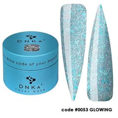 Nagų bazė DNKa, Nr. 0053 Glowing, 30 ml kaina ir informacija | Nagų lakai, stiprintojai | pigu.lt