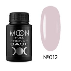 Nagų gelis Moon Full French Colour Base, Nr. 12, 30 ml kaina ir informacija | Nagų lakai, stiprintojai | pigu.lt