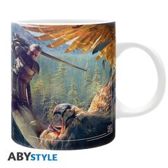 The Witcher Mug 320 ml Geralt and the Griffon kaina ir informacija | Žaidėjų atributika | pigu.lt