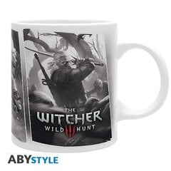 The Witcher Mug 320 ml Geralt, Ciri and Yennefer kaina ir informacija | Žaidėjų atributika | pigu.lt