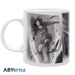 The Witcher Mug 320 ml Geralt, Ciri and Yennefer kaina ir informacija | Žaidėjų atributika | pigu.lt