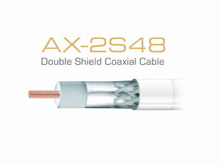 Opticum TV/SAT antenna cable RG6 AX-2S48, 50m kaina ir informacija | Kabeliai ir laidai | pigu.lt