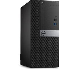 Dell 7040 MT i7-6700 16gb 512 SSD RX 550 4GB Win10Pro Renew kaina ir informacija | Stacionarūs kompiuteriai | pigu.lt