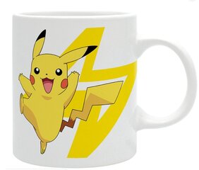 Pokemon - Mug 320 ml Logo & Pikachu kaina ir informacija | Žaidėjų atributika | pigu.lt