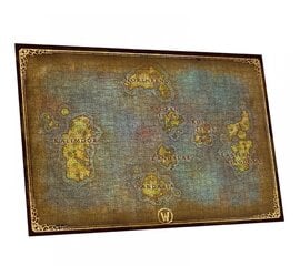 World of Warcraft - Jigsaw Puzzle 1000 Pieces - Azeroth's Map kaina ir informacija | Žaidėjų atributika | pigu.lt