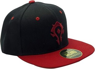 World of Warcraft - Snapback Cap - Black & Red - Horde kaina ir informacija | Žaidėjų atributika | pigu.lt