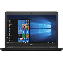 Товар с повреждением. Dell Latitude 5490 Intel Core i5-8350U 8Г/256ГБ SSD Windows 11 Pro Черный цена и информация | Товары с повреждениями | pigu.lt