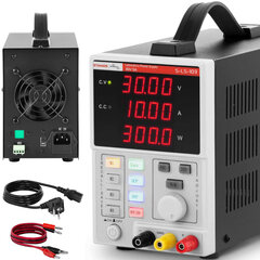 Laboratorinio aptarnavimo maitinimas 0-30 V 0-10 A DC 300 W LED RS485 kaina ir informacija | Mechaniniai įrankiai | pigu.lt