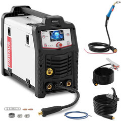 PROXUS 200D migomat TIG MIG/MAG suvirinimo aparato sinergijos ciklas 100% 230V 200A цена и информация | Механические инструменты | pigu.lt