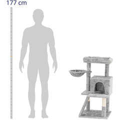 Braižymo bokštelis katės namelio kamuoliukas 48x43x126cm UNI_CT_04 kaina ir informacija | Sodo įrankiai | pigu.lt