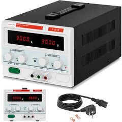 Laboratorinio aptarnavimo maitinimas 0-30 V 0-30 A DC 900 W цена и информация | Механические инструменты | pigu.lt