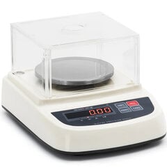 Analitinės laboratorinės svarstyklės su LED dangteliu RS232 300g / 0,01g цена и информация | Весы (бытовые) | pigu.lt