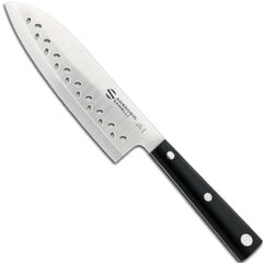 Santoku šefo peilis su rutuliniu šlifavimu, ilgis 160 mm HASAKI kaina ir informacija | Peiliai ir jų priedai | pigu.lt