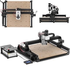 CNC frezavimo staklės medžiui, plastikui, metalui, 43 x 39 cm, 500 W цена и информация | Механические инструменты | pigu.lt