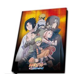 Naruto Shippuden - A5 Notebook "Konoha Group" kaina ir informacija | Žaidėjų atributika | pigu.lt