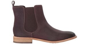 CLARKS Women's Maypearl Nala bordo odos batai su užtrauktuku 37 kaina ir informacija | Bateliai moterims | pigu.lt