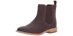 CLARKS Women's Maypearl Nala bordo odos batai su užtrauktuku 37 kaina ir informacija | Bateliai moterims | pigu.lt