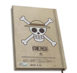 One Piece - A5 Notebook "Wanted Luffy" kaina ir informacija | Žaidėjų atributika | pigu.lt