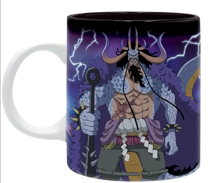 One Piece - Mug 320 ml Luffy vs Kaidou цена и информация | Žaidėjų atributika | pigu.lt