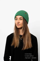 LYNX - 100% Merino Vilnos Kepurė, Lengva, Vieno, Sluoksnio, Unisex, Kopyto, Šviesiai žalia kaina ir informacija | Kepurės moterims | pigu.lt