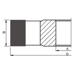 GLOBUS HM TIESUS PJAUSTYTUVAS 90X40X4Z/ H50MM / MEDŽIO DROŽLIŲ PLOKŠTĖ / MDF / FANERA kaina ir informacija | Frezos | pigu.lt