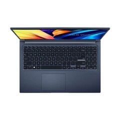 Asus Vivobook 15 X1502ZA-BQ2290W 15.6" IPS/FHD/Intel Core i7-12700H/16 GB/DDR4/512 GB/Intel UHD Graphics/Windows 11 Home/ENG/Quiet Blue kaina ir informacija | Nešiojami kompiuteriai | pigu.lt