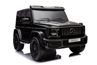 Dvivietis elektrinis džipas vaikams Mercedes G63 XXL 4x4, 24V, juodas kaina ir informacija | Elektromobiliai vaikams | pigu.lt